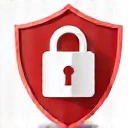 Shield icon representing security